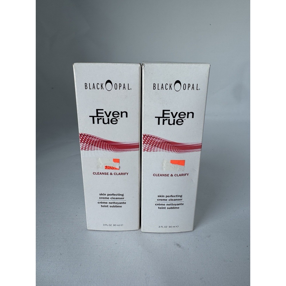 2x Black Opal Even True Cleanse Clarify Skin Perfecting Cleanser 3 Fl Oz